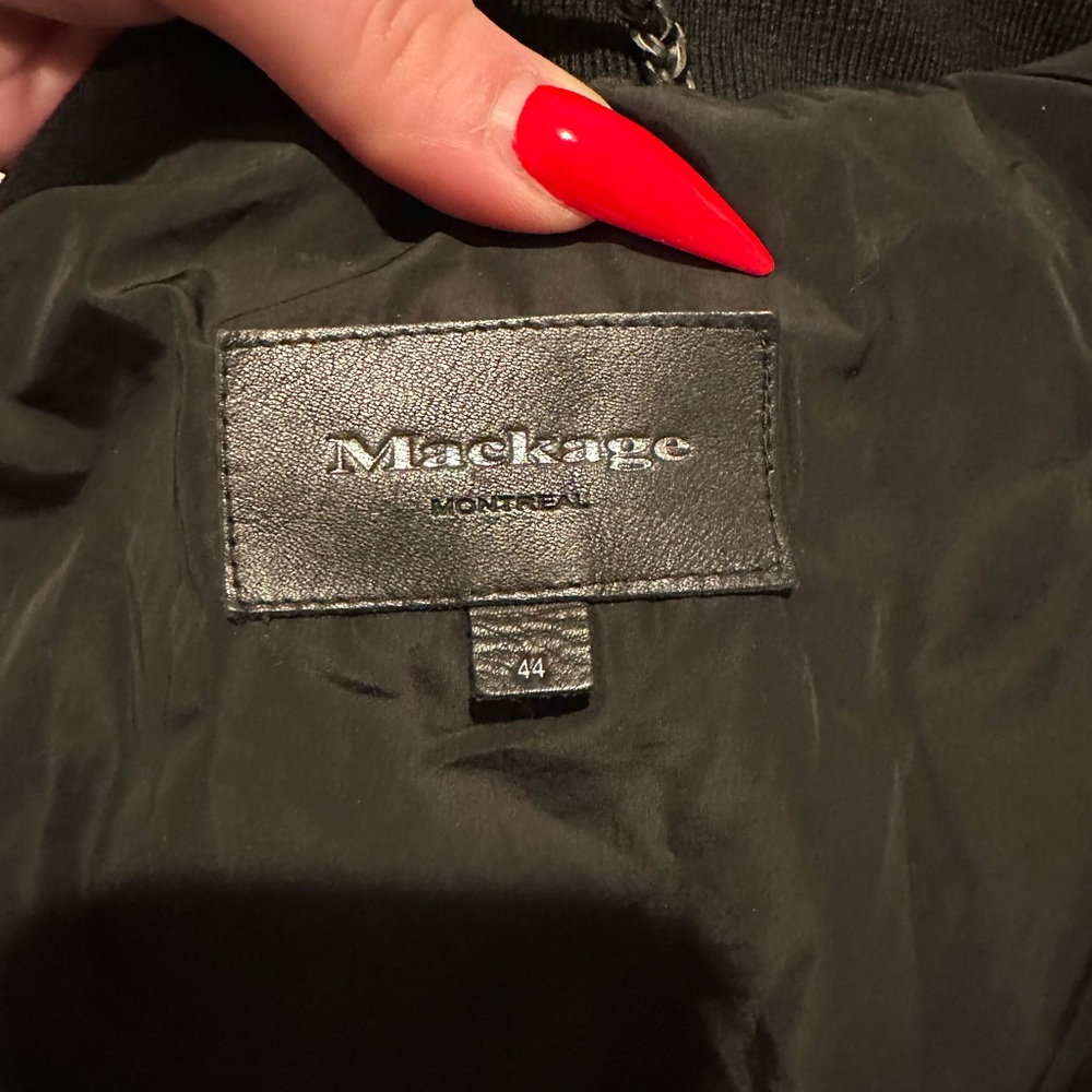 Mackage Men’s Black Jacket
